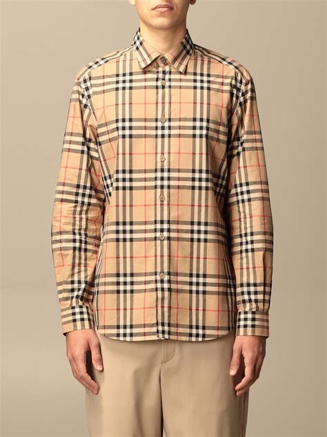 camisa burberry hombre|camisas burberry formal.